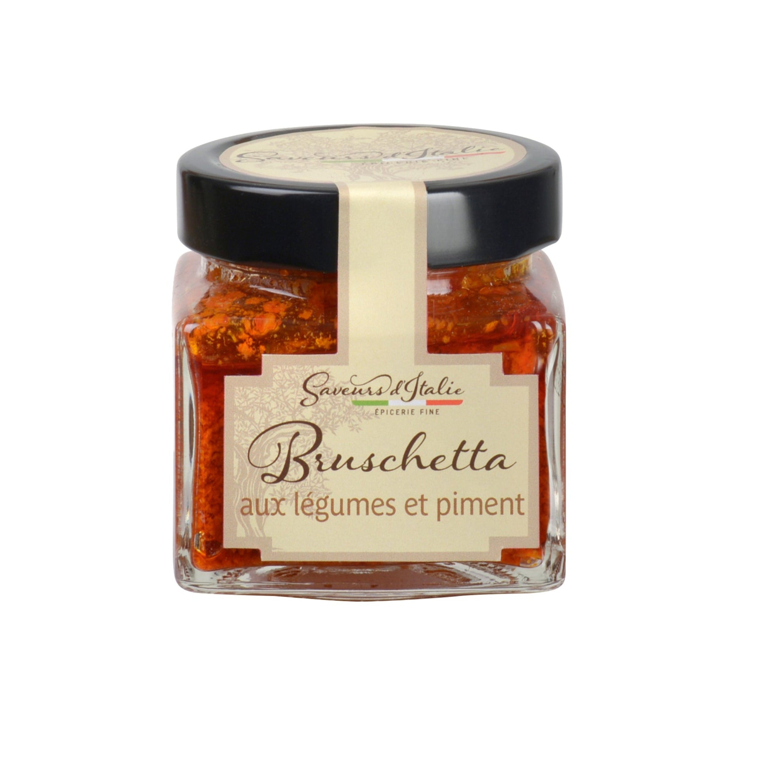 Bruschetta aux Légumes & Piment – Tartinable Méditerranéen