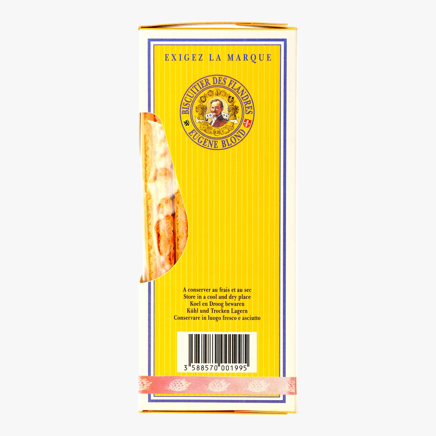 Gaufrettes artisanales à la framboise – biscuit croustillant fourré