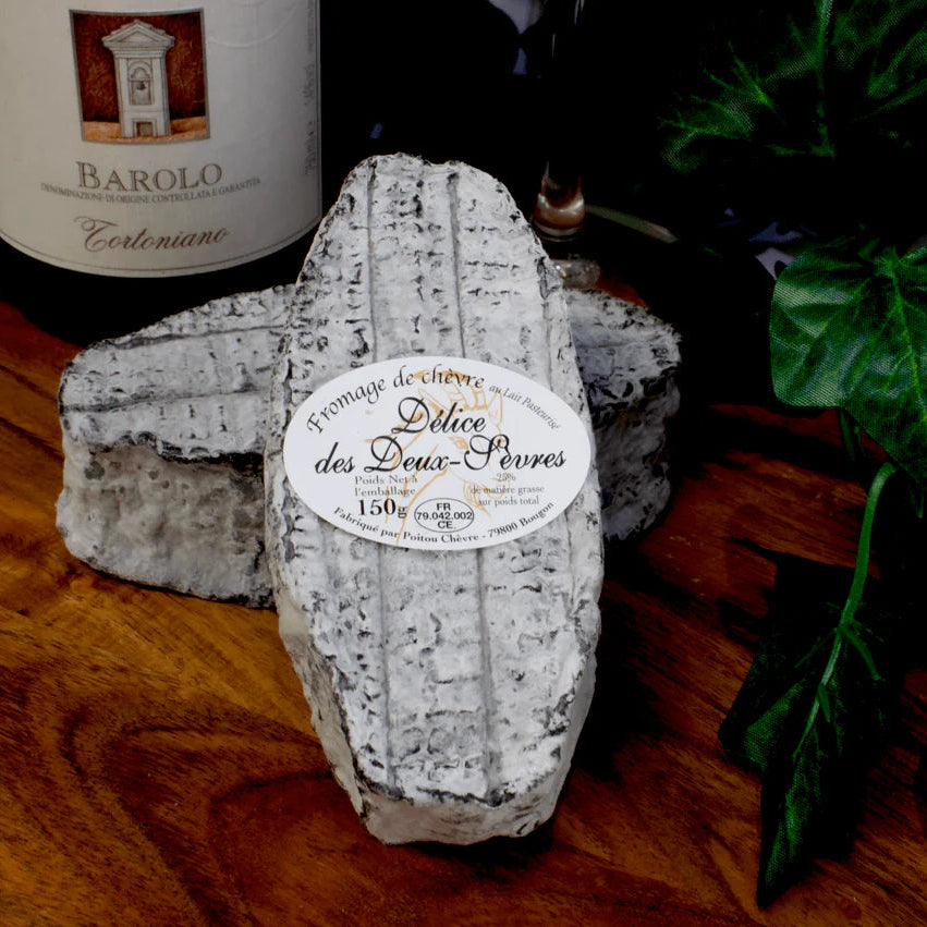 Délice des Deux-Sèvres – Fromage de Chèvre Cendré & Fondant