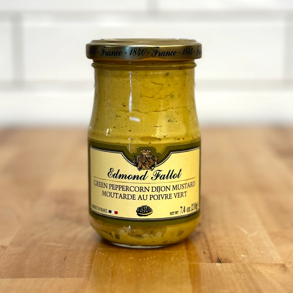 Moutarde de Dijon au Poivre Vert – Edmond Fallot (100g)