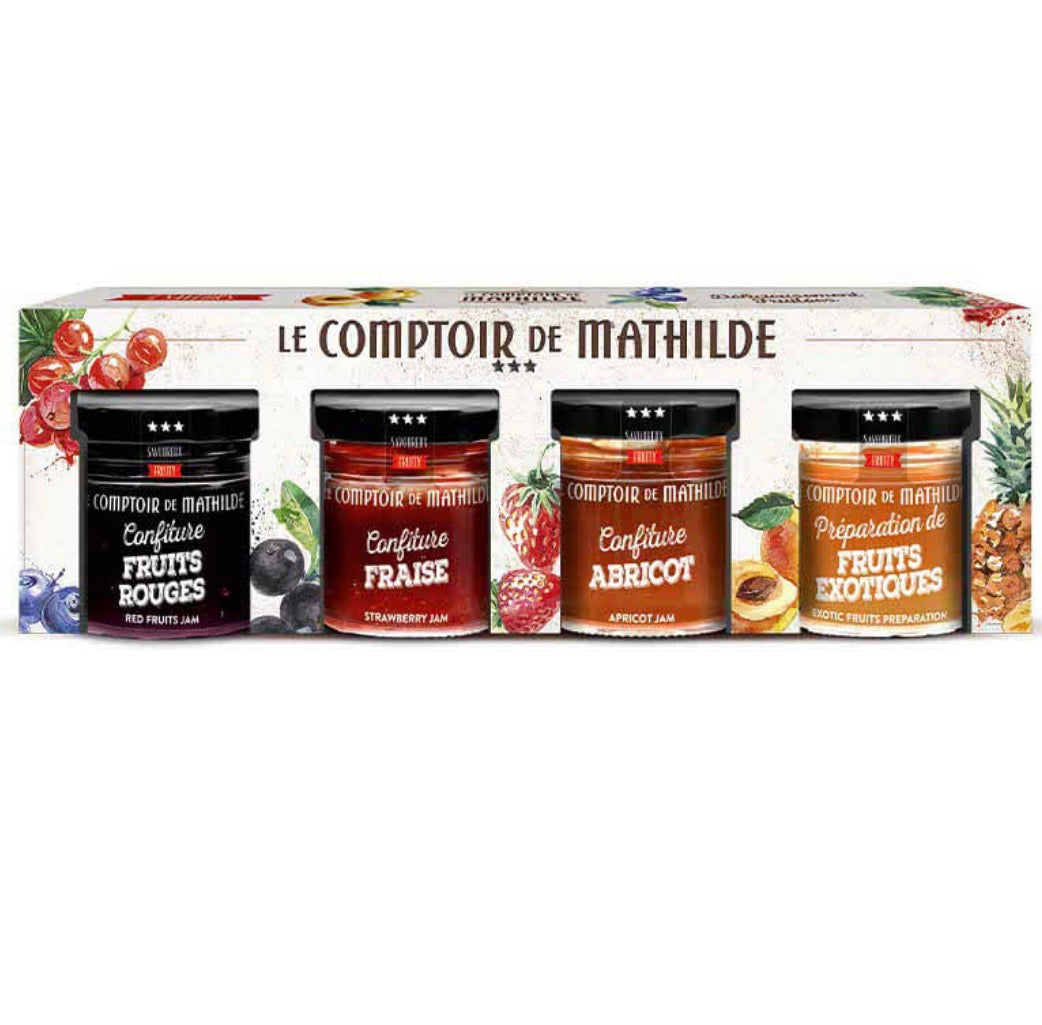 Coffret d'assortiment de confitures – Le Comptoir de Mathilde