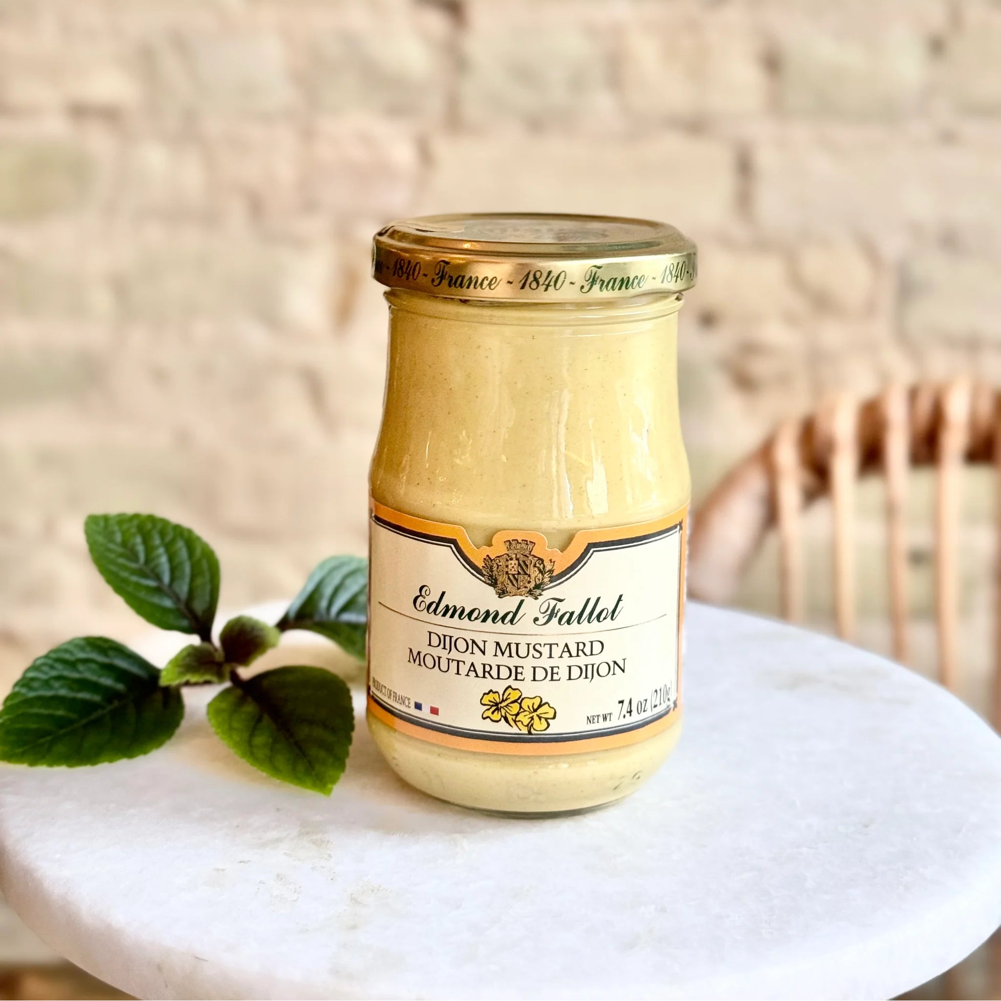 Moutarde de Dijon Bio – Edmond Fallot (100g)