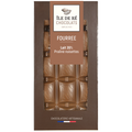 Tablette de chocolat au lait fourrée praliné – Île de Ré Chocolats