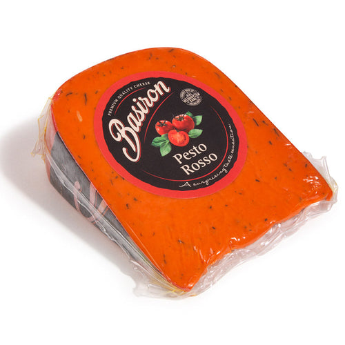 Basiron Pesto Rosso – Fromage Hollandais aux Saveurs Méditerranéennes
