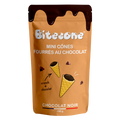 Mini Cônes Chocolat Noir Bitecone – Bouchées Gourmandes Croquantes