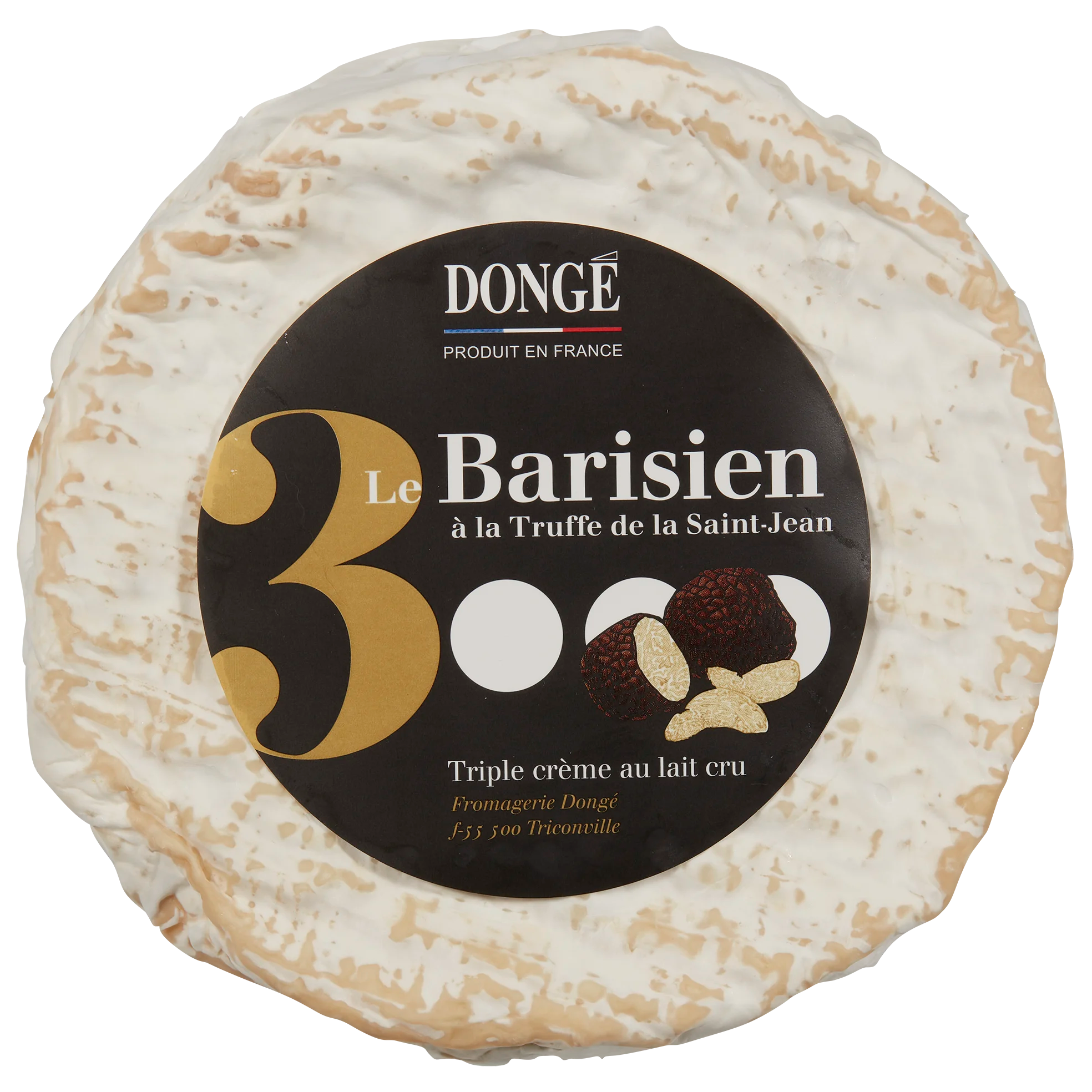 Le Barisien à la Truffe – Fromage triple crème au lait cru