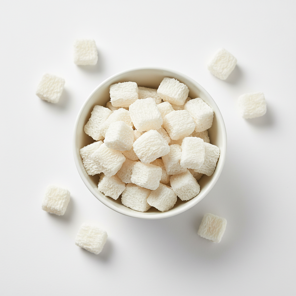 Noix de coco déshydratée – copeaux croquants pour accompagnement fromage et apéro