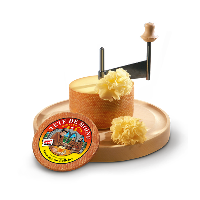 Tête de Moine AOP – Fromage Suisse en Rosettes