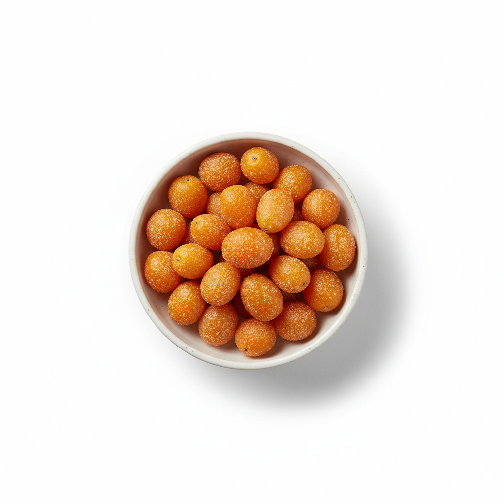 Kumquat déshydraté – Morceaux gourmands